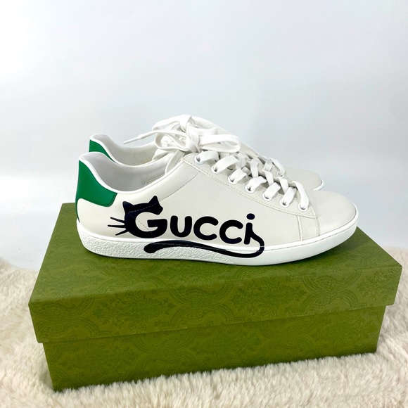 Gucci Shoes Gucci Ace Kitten Women Sneakers Poshmark